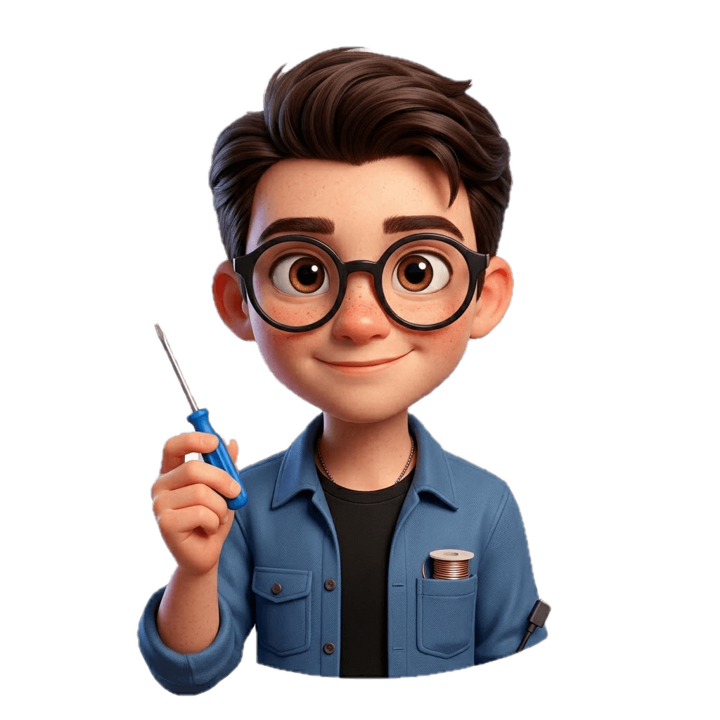 Portrait de Brian, GEO Technician